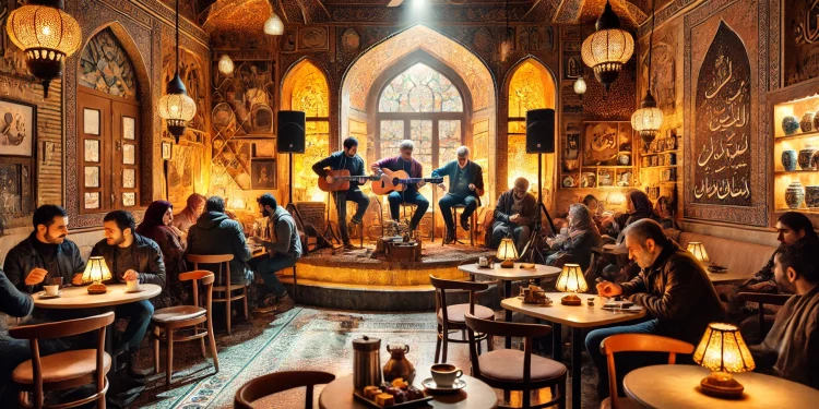 کافه با موسیقی زنده در تهران