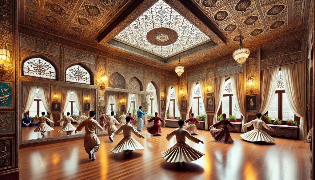 کلاس رقص در غرب تهران