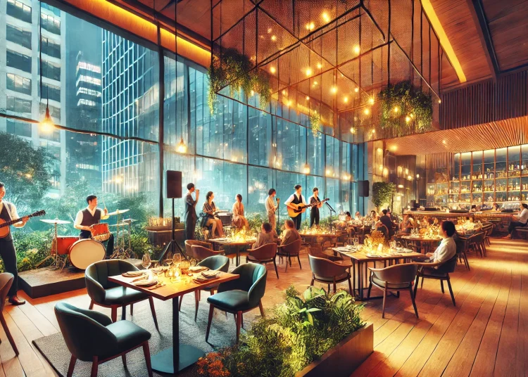 رستوران با موسیقی زنده در غرب تهران