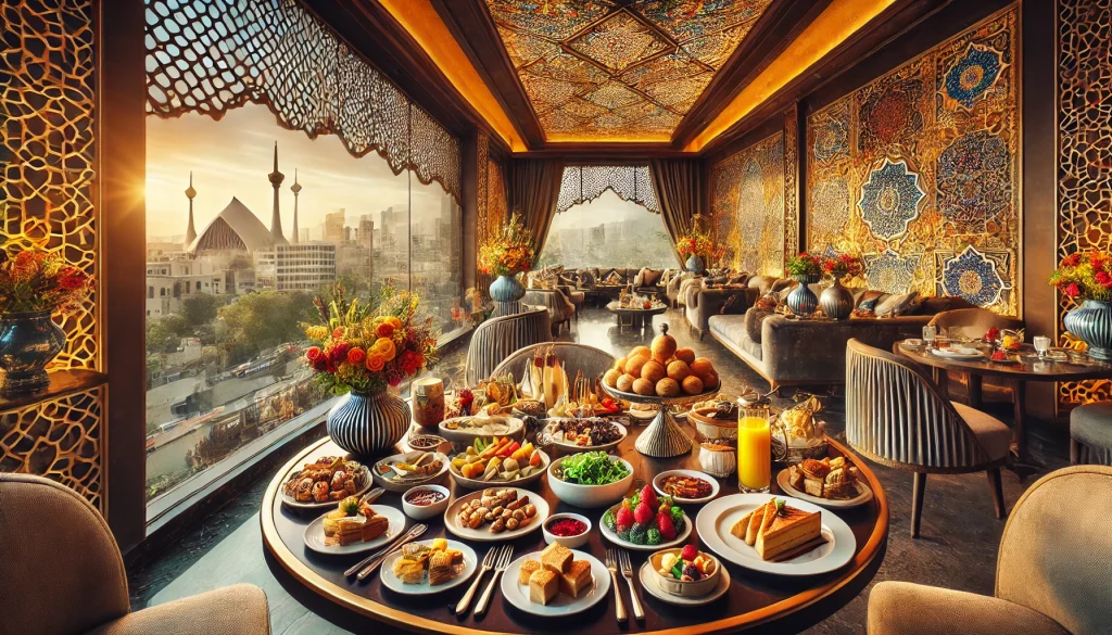 بهترین صبحانه سلف سرویس در تهران