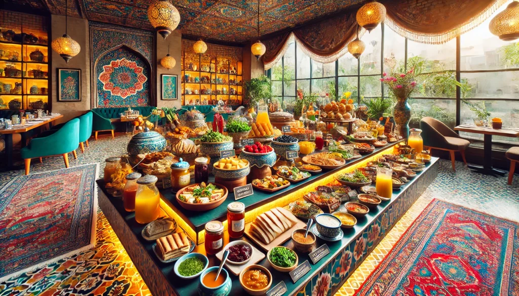 بهترین صبحانه سلف سرویس در تهران