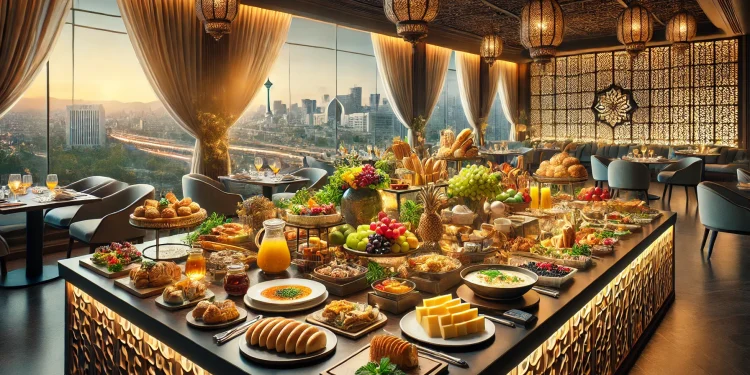 بهترین صبحانه سلف سرویس در تهران