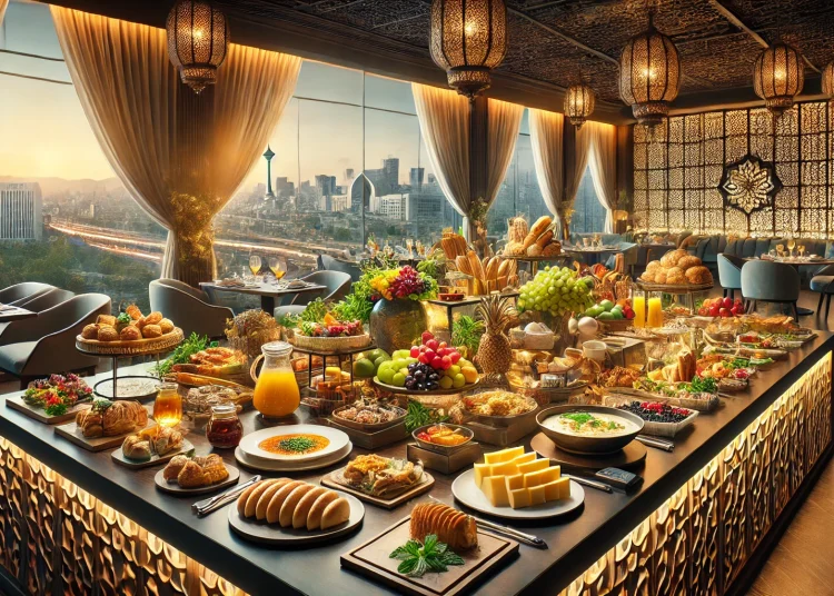 بهترین صبحانه سلف سرویس در تهران