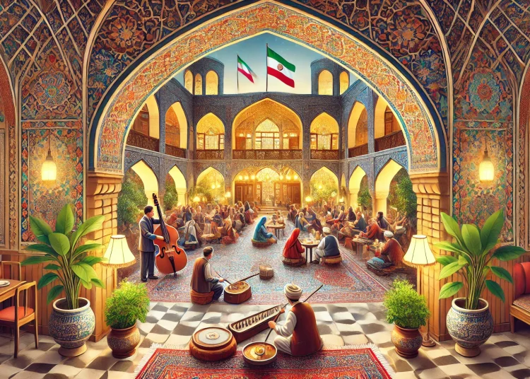 رستوران سنتی تهران با موسیقی زنده